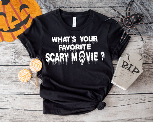 Scary Movie Scream - White Font