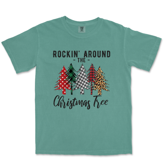 Rockin Around the Christmas Tree Patterned