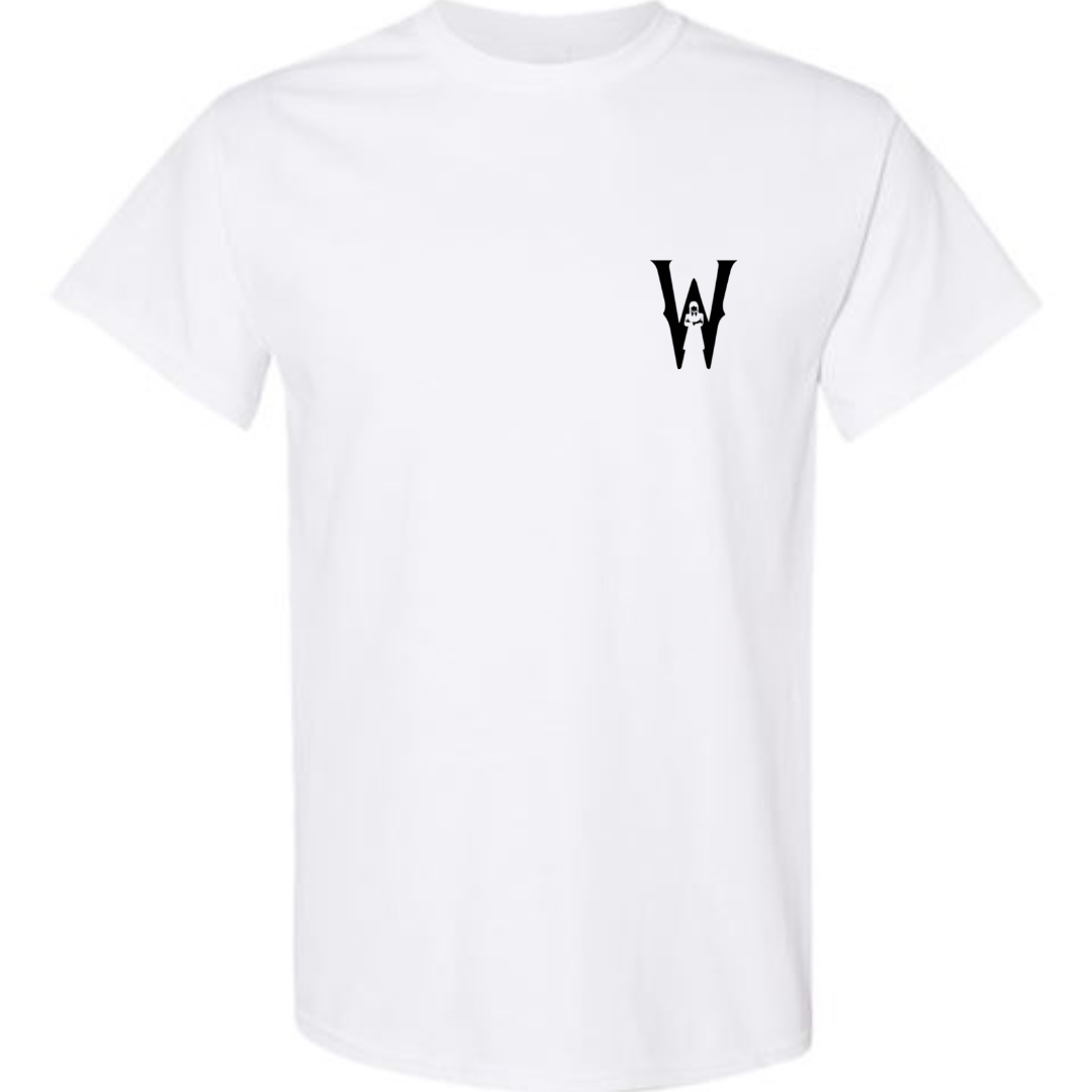 W Addams (white or black)