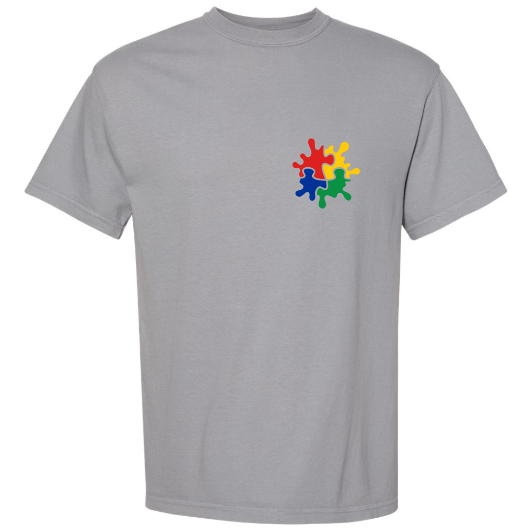 Autism Flag (w/ matching pocket option)