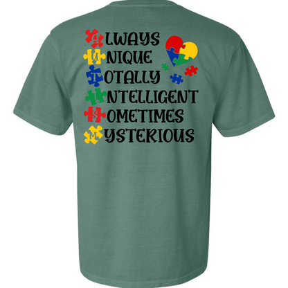 Autism Meaning (w/ matching pocket option)