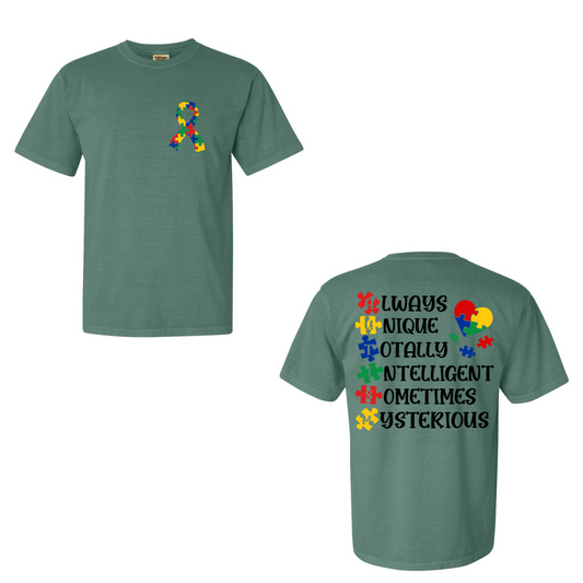 Autism Meaning (w/ matching pocket option)