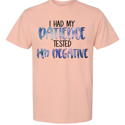 Negative Patience - Galaxy Design