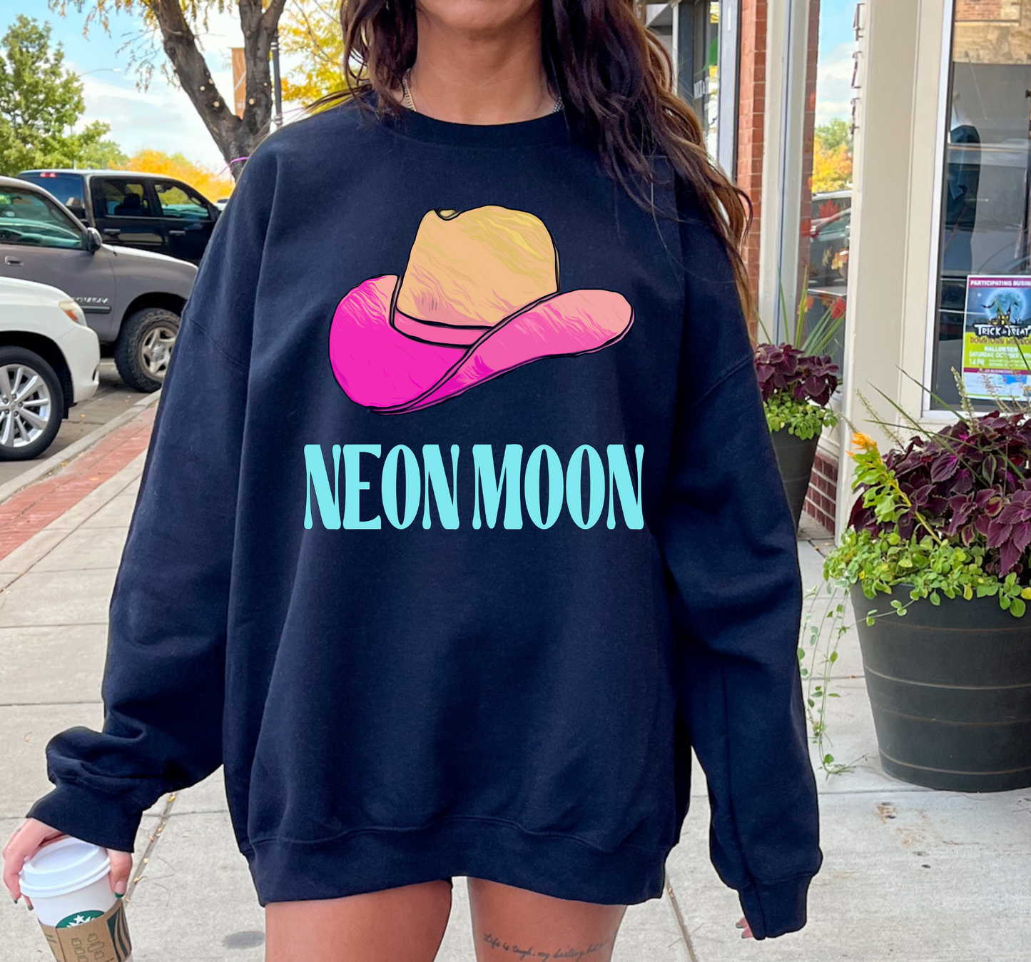 Neon Moon Hat