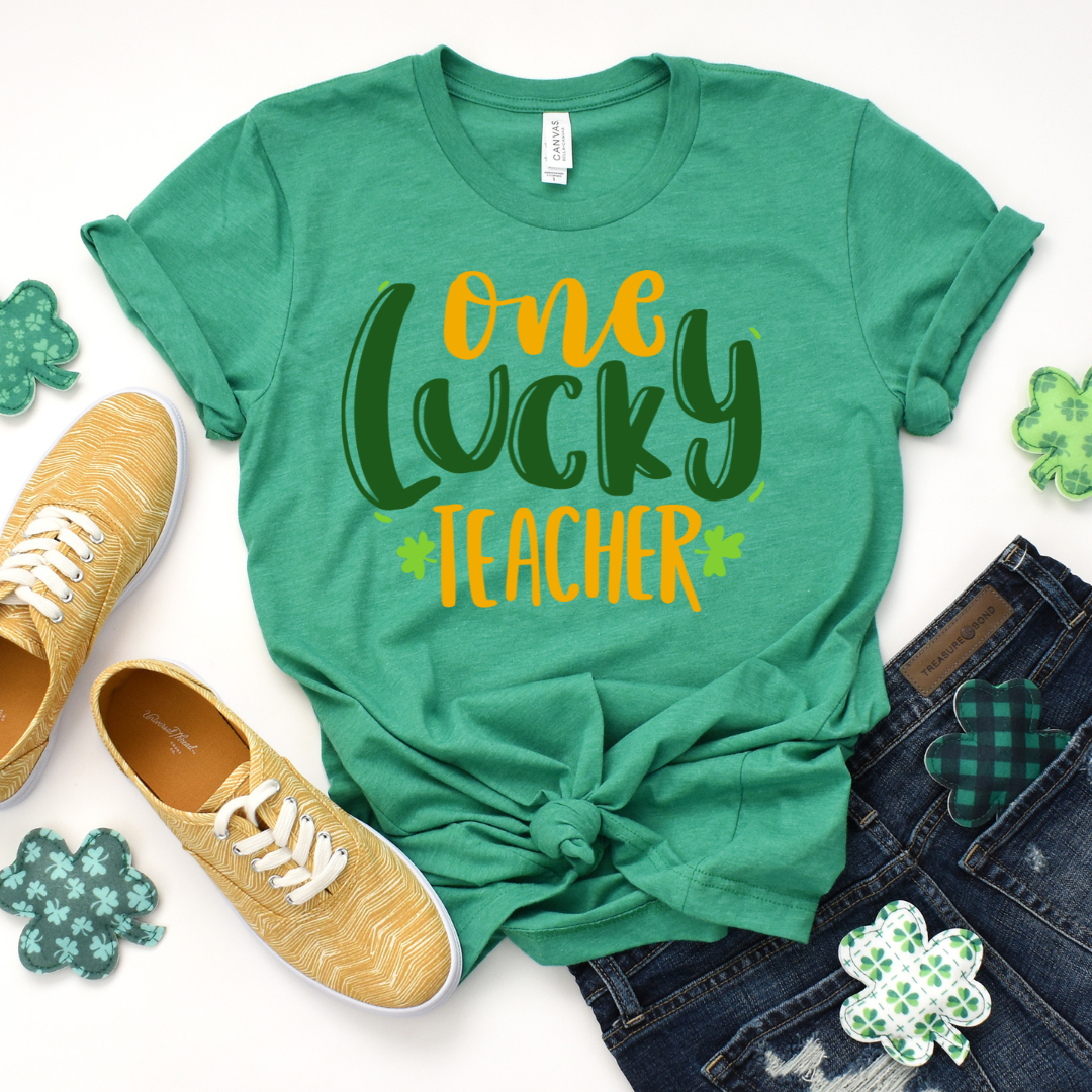 One Lucky Teacher (3 color options)