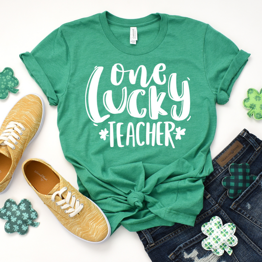 One Lucky Teacher (3 color options)
