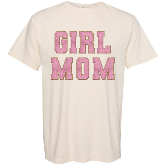 Girl Mom - Faux Chenille