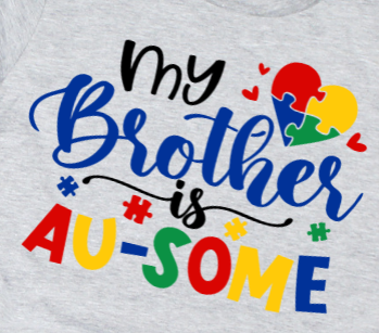 My (brother or sister) is Au-Some