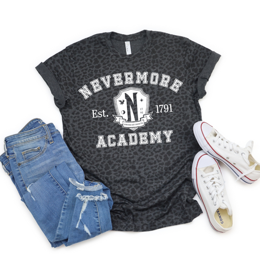 Nevermore Academy - (white or black)